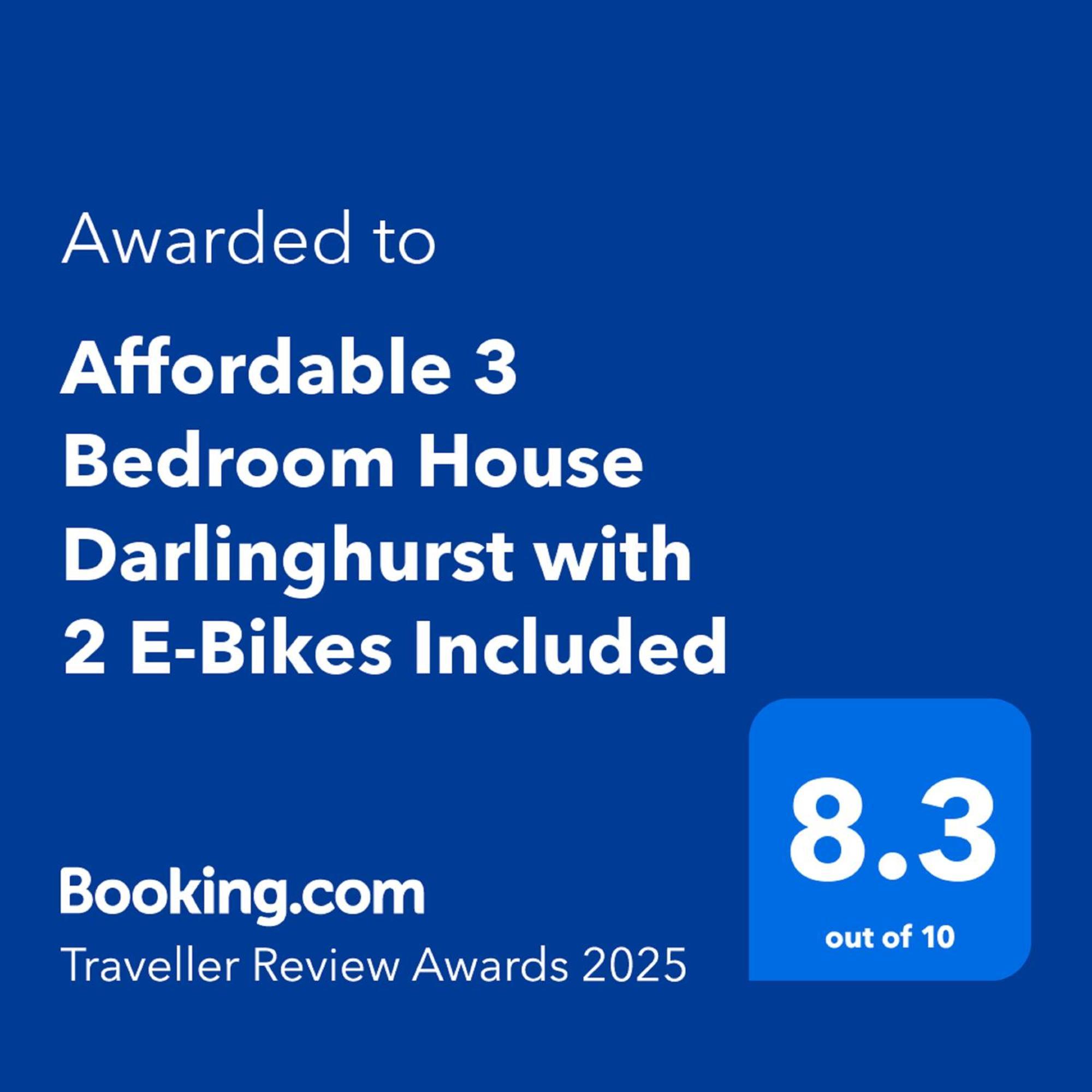 Affordable 3 Bedroom House Darlinghurst With 2 E-Bikes Included سيدني المظهر الخارجي الصورة